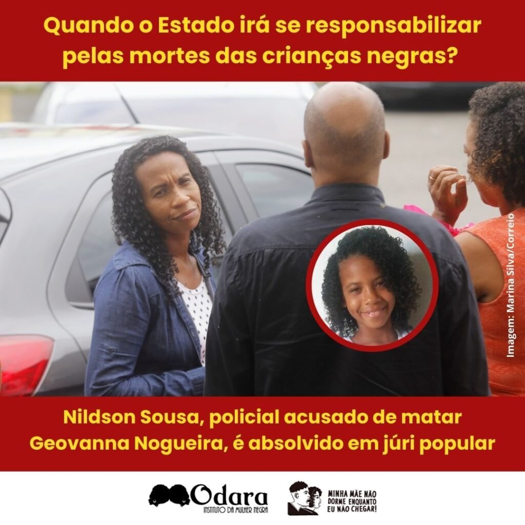 Odara Quando o Estado irá se responsabilizar pelas mortes das