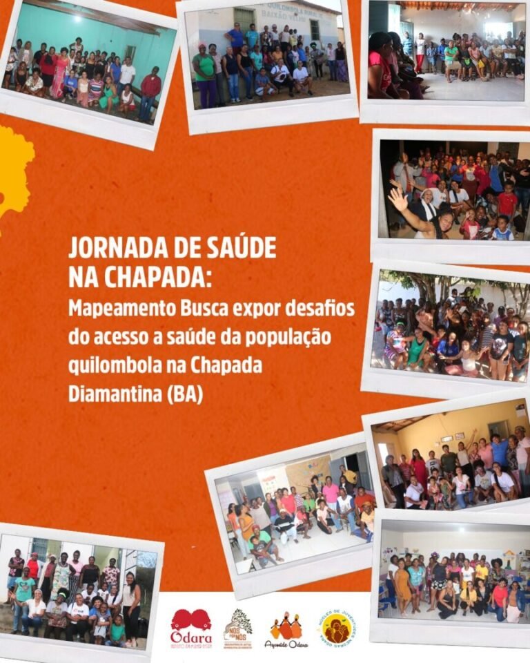 JORNADA DE SAÚDE NA CHAPADA: Mapeamento Busca expor desafios do acesso a saúde da população quilombola na Chapada Diamantina (BA)