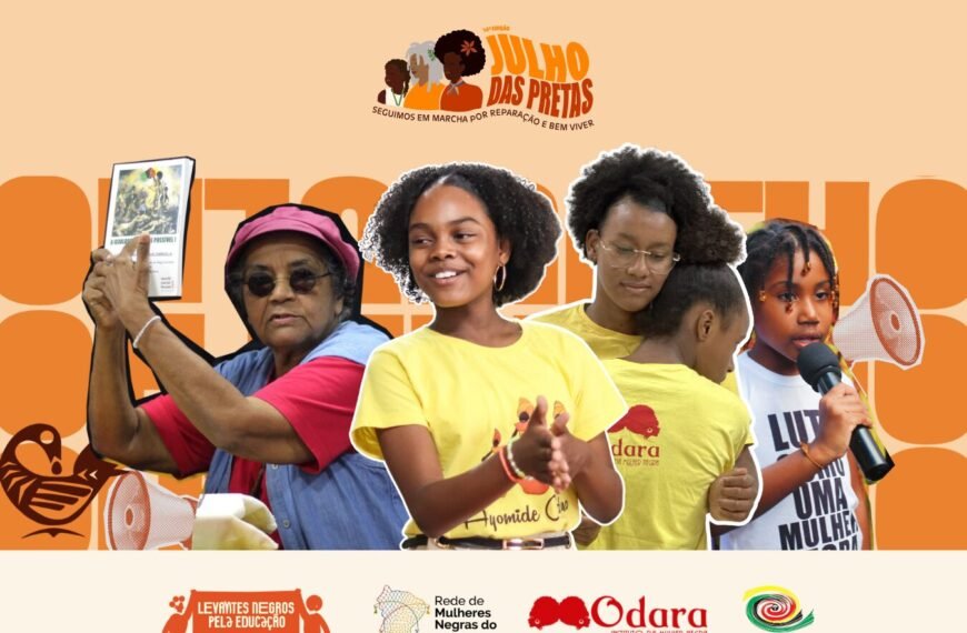 Chegou a Agenda Coletiva do Julho das Pretas nas Escolas 2026